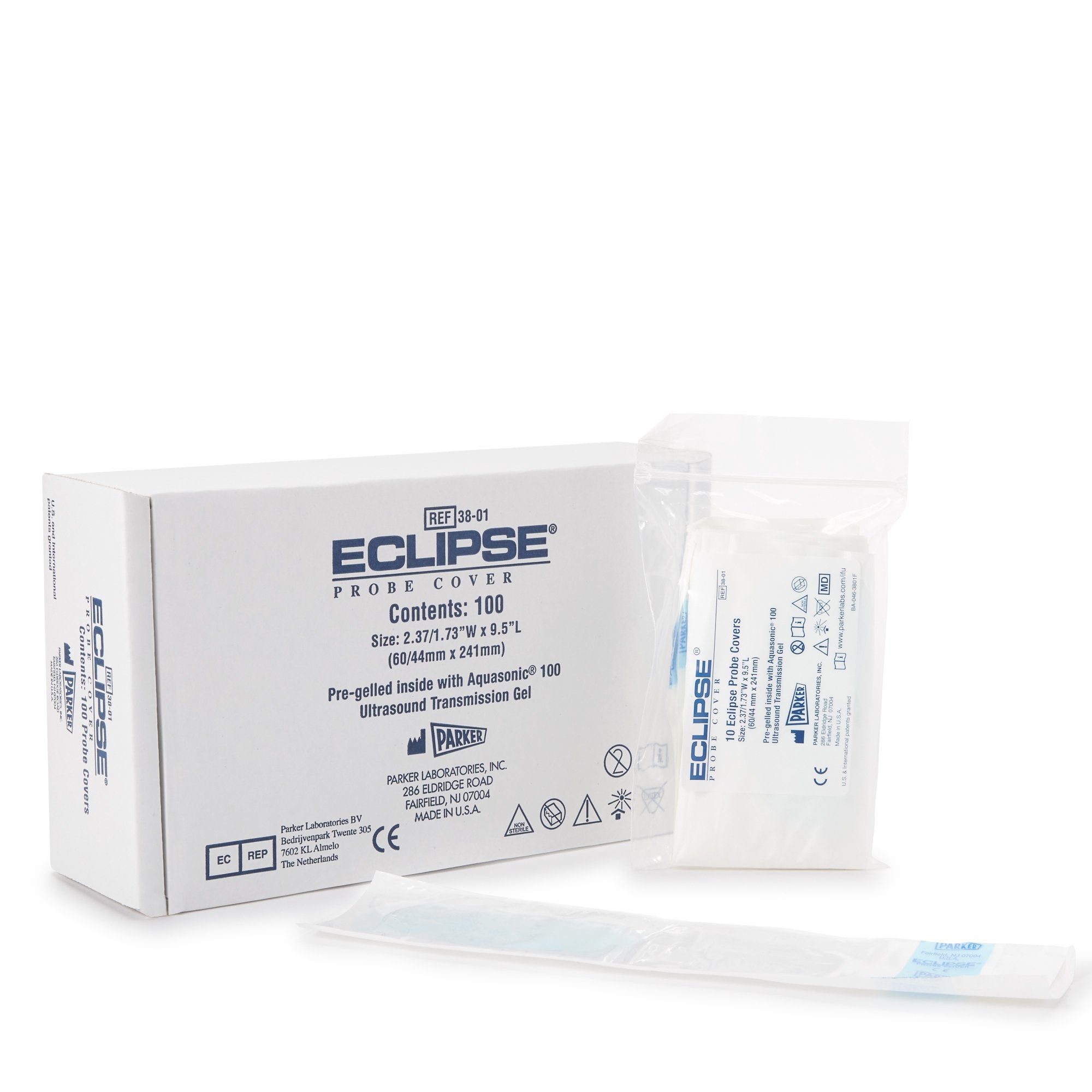Parker Labs Eclipse Ultrasound Probe Cover (600/CS)