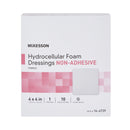 McKesson Brand McKesson Nonadhesive without Border Foam Dressing, 4 x 4 Inch (100/CS) 