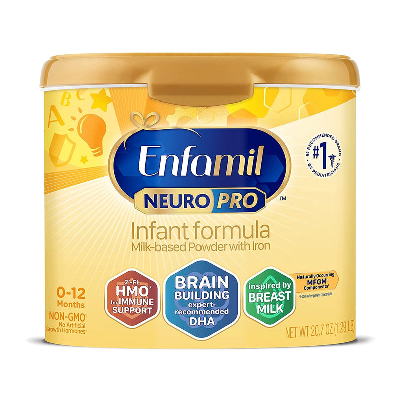 Mead Johnson Enfamil NeuroPro Infant Formula Milk-Based Powder with Iron, 20.7-oz. canister (6/CS)