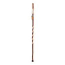 Brazos Twisted Hickory Rustic Walking Stick, 58-Inch Height (Each)