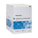 McKesson Brand McKesson White Adhesive Dressing, 3 x 4 Inch (1200/CS) 