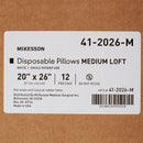 McKesson Brand McKesson Disposable Bed Pillow, Medium Loft (12/CS) 