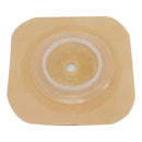 Ostomy Barrier Safe n Simple Trim to Fit, Standard Wear Flexible Tape 45 mm Flange Up to 1-1/4 Inch Opening 4-1/2 X 4-1/2 Inch (80/CS) 