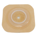 Ostomy Barrier Safe n Simple Trim to Fit, Standard Wear Flexible Tape 45 mm Flange Up to 1-1/4 Inch Opening 4-1/2 X 4-1/2 Inch (10/BX)