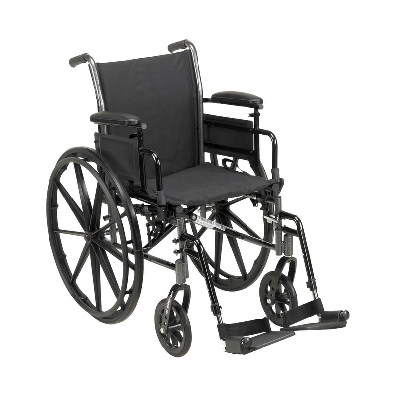 McKesson Brand drive Cruiser III Lightweight Wheelchair 