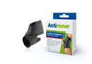 SUPPORT ANKLE ELASTIC WRAPAROUIND MED 8-9IN BLACK