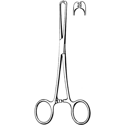 Merit Allis Tissue Forceps - 6", 4x5 Teeth - 97-930