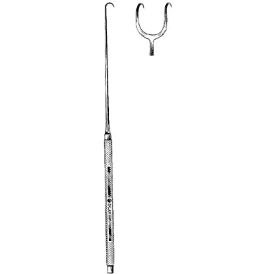 Sklar Joseph Skin Hook - 6-1/4", 2 Prongs, Sharp, 10mm - 47-2510 