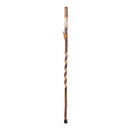 Brazos Iron Bamboo Rustic Walking Stick, 48 Inch Height, Red