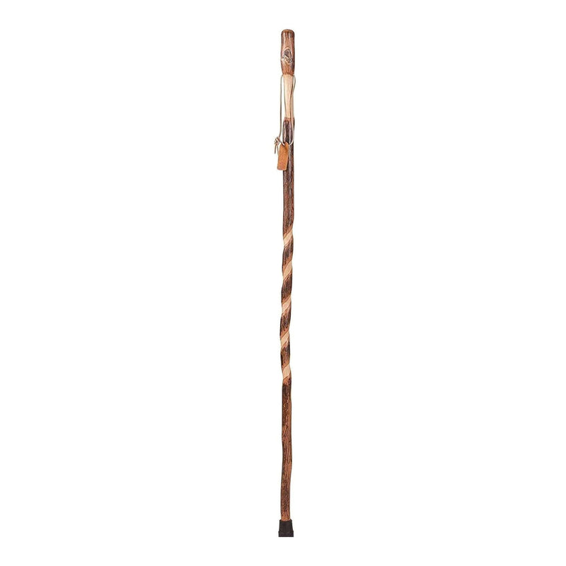 Brazos Iron Bamboo Rustic Walking Stick, 48 Inch Height, Red
