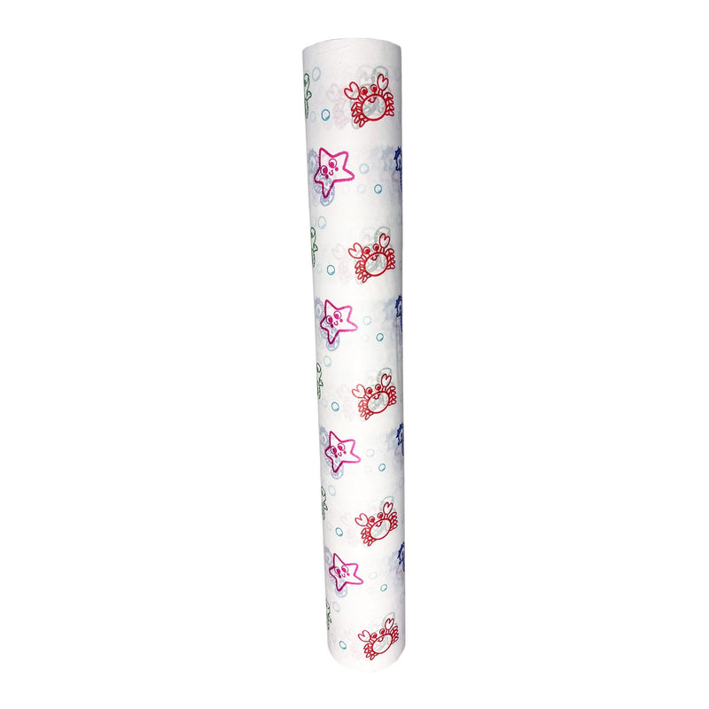 McKesson Brand Table Paper McKesson 18 Inch Width 125 Foot Length Print (Sea Friends) Crepe (12/CS) 