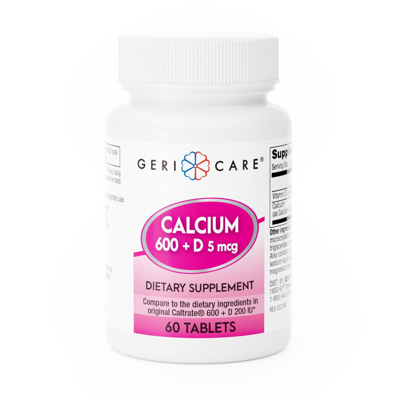 Geri-Care Geri-Care Calcium 600 + D Dietary Supplement (720/CS) 