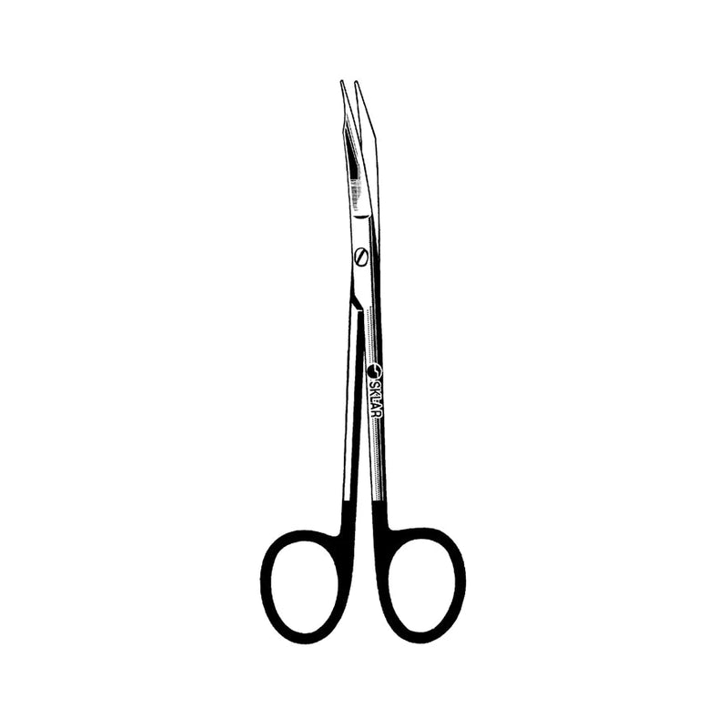 Sklarhone Super-Cut Goldman-Fox Scissors - 5", Straight, Blunt/Blunt, 1 Razor Edge, 1 Standard Edge - 15-3339 