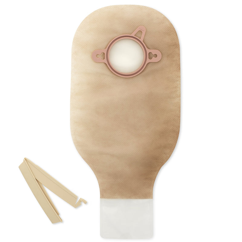 Hollister New Image 2-Piece Ultra-Clear Ostomy Pouch, Pre-cut to Fit 44 mm, Green Match (10/BX) 