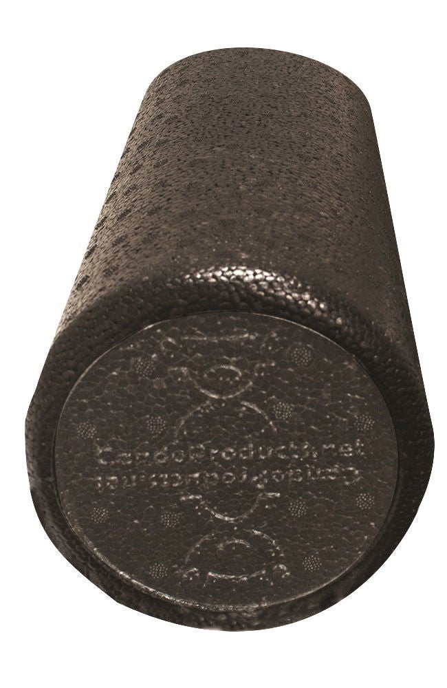 CanDo Round Roller, Composite Foam, 6 in. Dia. x 12 in. L, Black (Each)