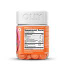 Dietary Supplement OLLY Laser Focus B6 / B12 / Ginseng / Alpha GPC 2 mg - 50 mcg - 100 mg - 20 mg Strength Gummy 36 per Bottle Berry Tang Flavor