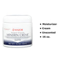 Minerin Creme Therapeutic Moisturizer, 16-ounce jar