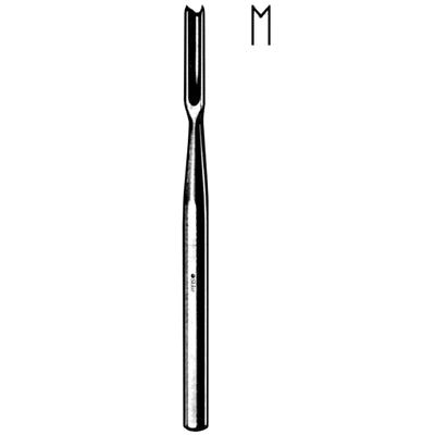 Sklar Bruenings Bone Gouge - 6-1/4", 8mm - 40-6394