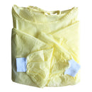 Welmed Protective Procedure Gown X-Large Yellow NonSterile Not Rated Disposable (100/CS) 