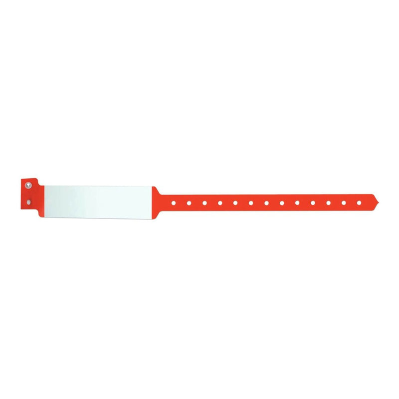 PDC Healthcare Sentry SuperBand Identification Band, 12 – 13 Inch, Red (500/BX) 
