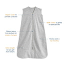 Wearable Blanket Halo SleepSack Cotton NonSterile (Case of 3)