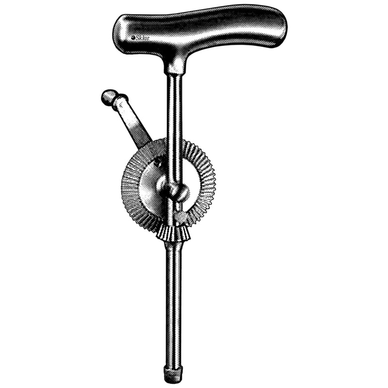 Sklar Stille-Sherman Bone Hand Drill Set [Complete Instrument] 9 1/4" - 40-1480