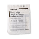 McKesson Perry Latex Surgical Glove, Size 6.5, Brown (Case of 4 Boxes)