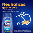 Tums Extra Strength 750 Antacid Smoothies, Assorted Berries (Bottle of 32)