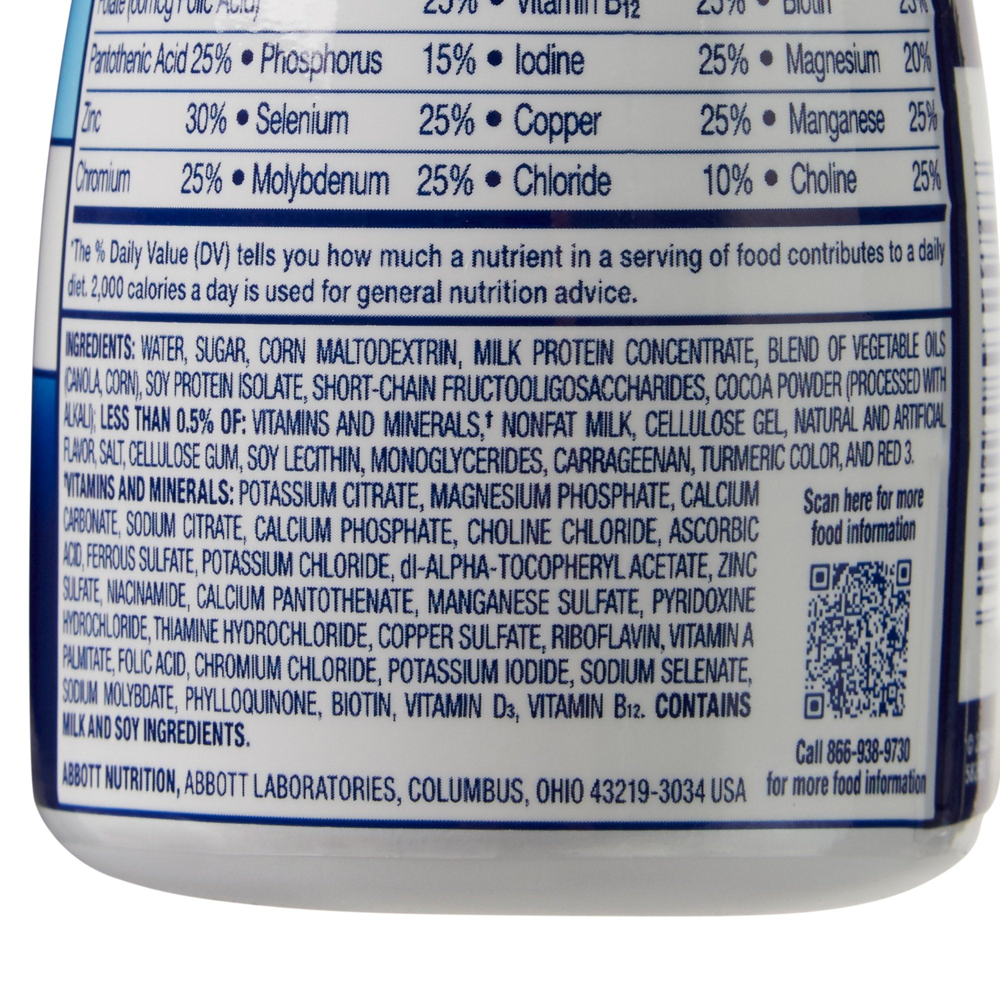 Abbott Nutrition Ensure Original Therapeutic Nutrition, Chocolate, 8-ounce Bottle (24/CS) 