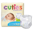 Cuties Premium Diaper, Newborn (Case of 168)
