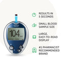 LifeScan Blood Glucose Meter OneTouch Ultra 2 5 Second Results Stores up to 500 Results No Coding Required (4/CS) 