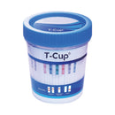 Wondfo USA Co Ltd Drugs of Abuse Test Kit T-Cup AMP, BAR, BUP, BZO, COC, mAMP/MET, MDMA, MOP, MTD, OXY, PCP, THC (CR, pH, SG) 25 Tests CLIA Waived (100/CS) 