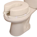 Mabis Healthcare DMI Vinyl Toilet Seat Cushion, 4 Inch Height 