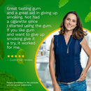Nicorette Stop Smoking Aid Gum 4 mg Spearmint Burst with a Hint of Chamomile (Carton of 100)