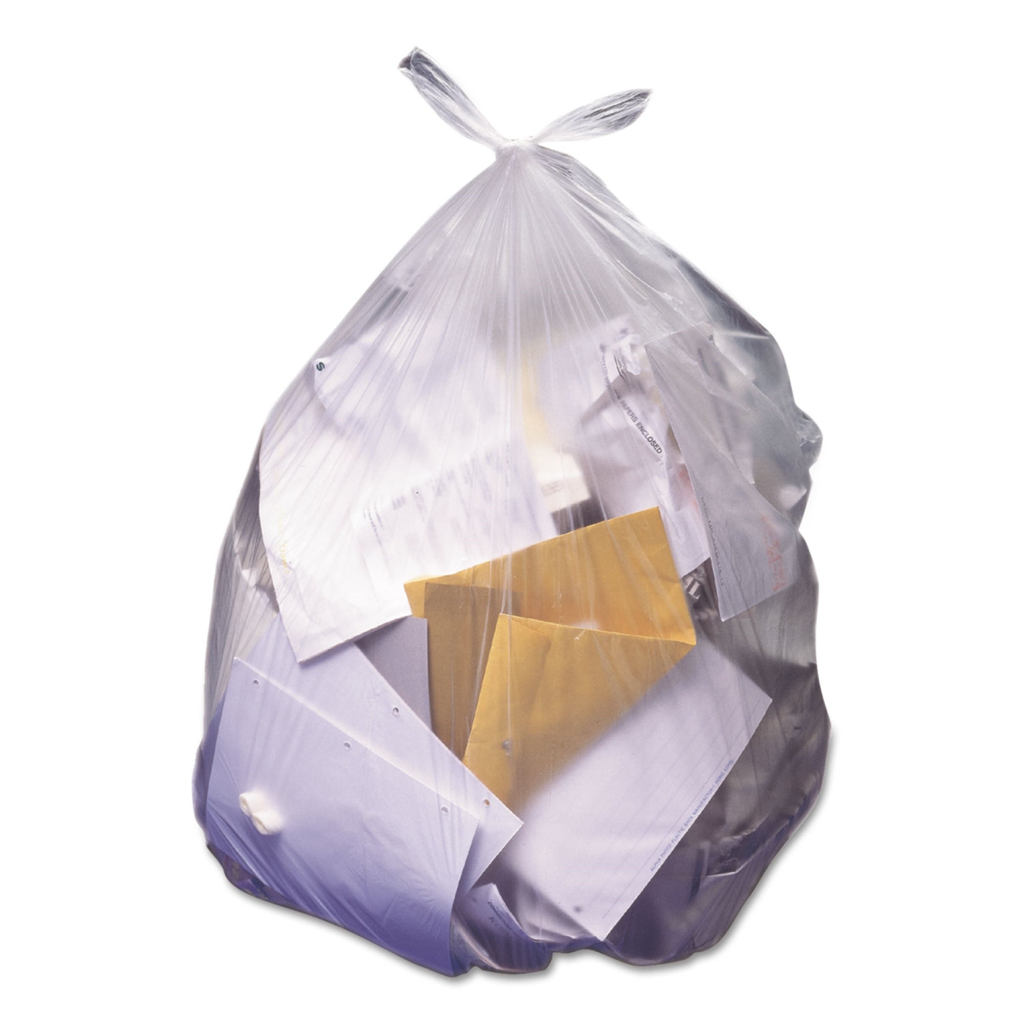 Essendant Co/United Stationers Trash Bag Heritage 60 gal. 22 Mic. 38 X 60 Inch Natural Heavy Duty Star Seal Bottom Coreless Roll (6/CS) 