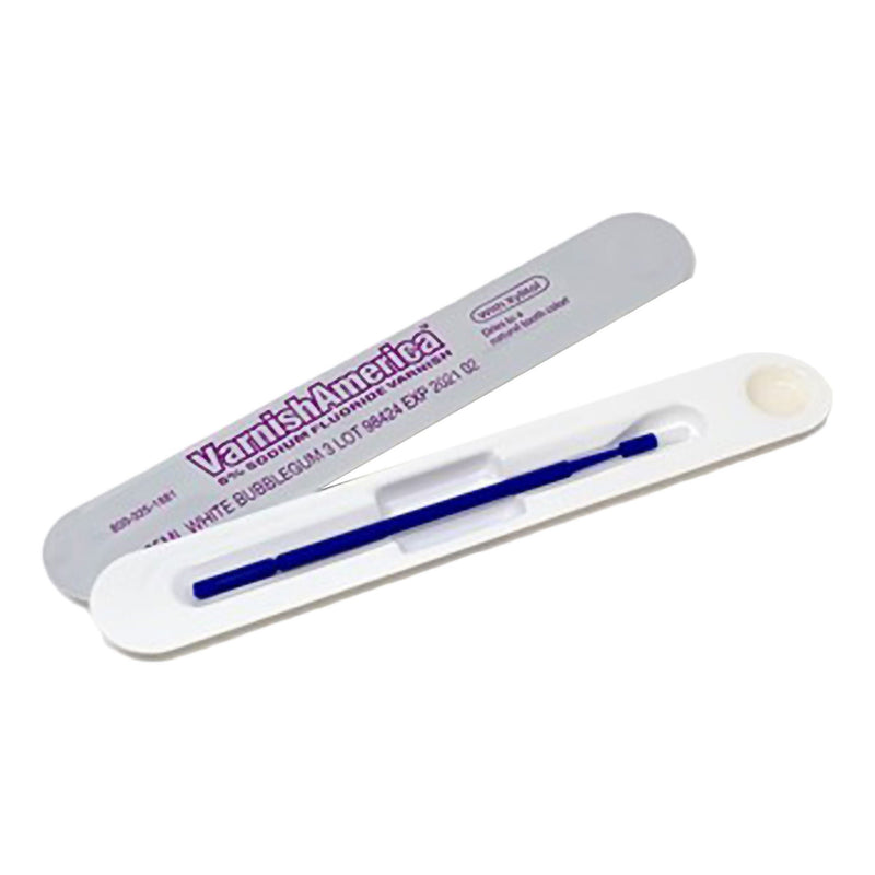 VarnishAmerica Fluoride Varnish 0.25 mL X 200 per Box Bubblegum Flavor