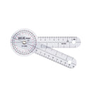Fabrication Enterprises Baseline 360° Head Plastic Goniometer, 6 Inch Arms 