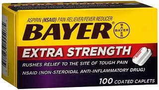 Bayer Bayer Extra Strength Aspirin Pain Relief (100/BX) 