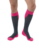 SOCK SPORT KNEE 20-30 CLOSEDPINK LG