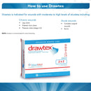 Drawtex Nonadherent Dressing, 2 x 2 inch