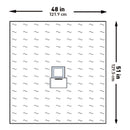 McKesson Sterile Surgical Ophthalmic Drape, 48 x 51 Inch (Case of 30)