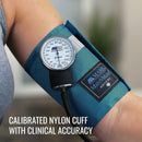 Mabis Match Mates Manual Aneroid / Stethoscope Set, Teal (Each)
