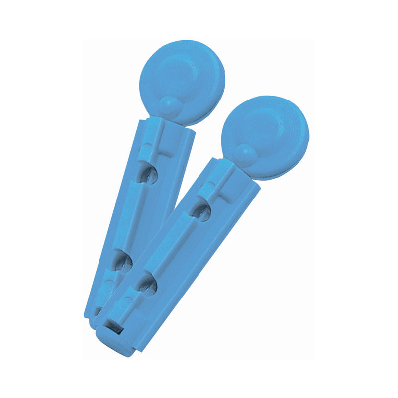 TRUEplus Lancet for Lancing Device, 28 Gauge, Blue (Box of 100)