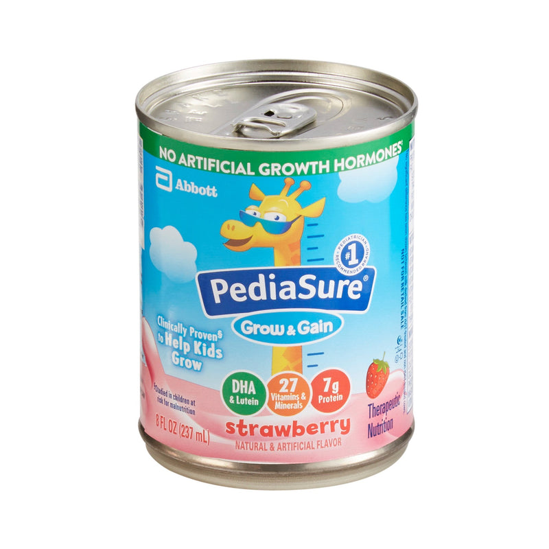 Abbott Nutrition PediaSure Grow & Gain Therapeutic Nutrition, Strawberry, 8-ounce Can (24/CS) 