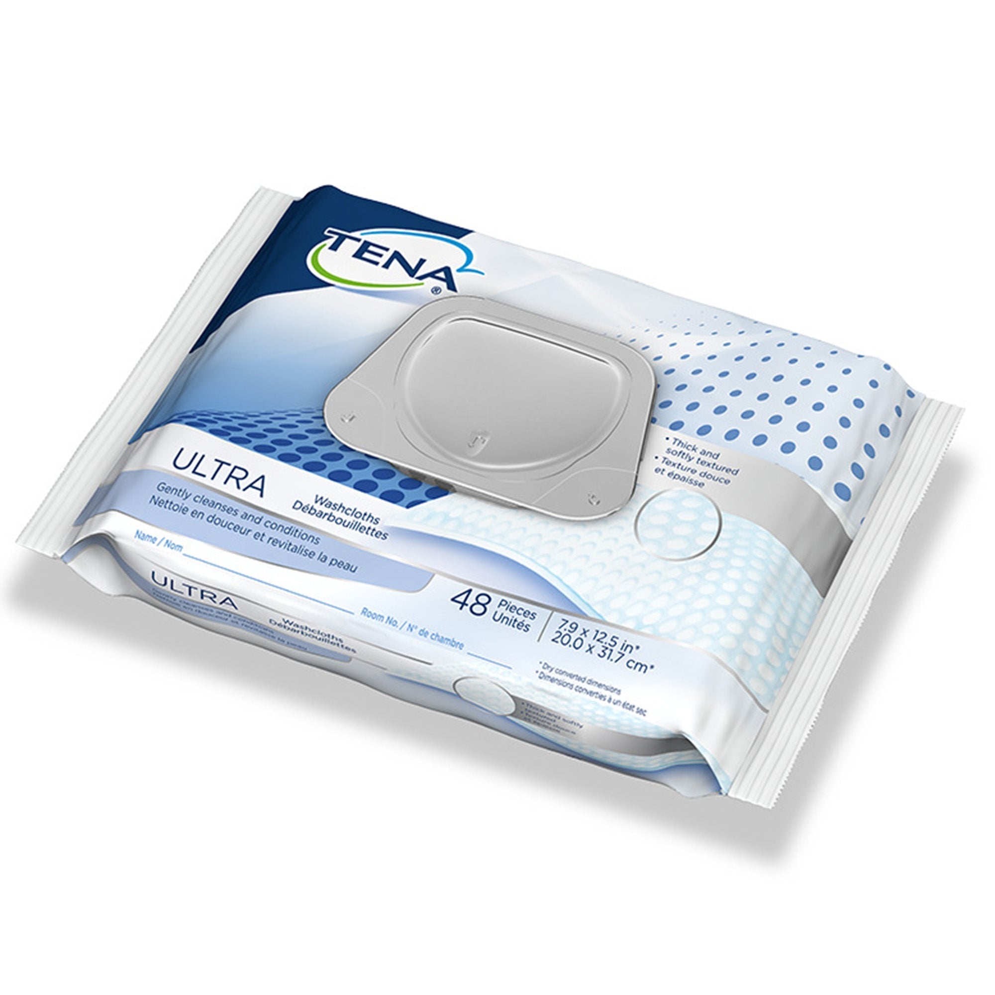 Essity HMS North America Inc Tena Ultra Personal Cleansing Wipe, Soft Pack (576/CS) 