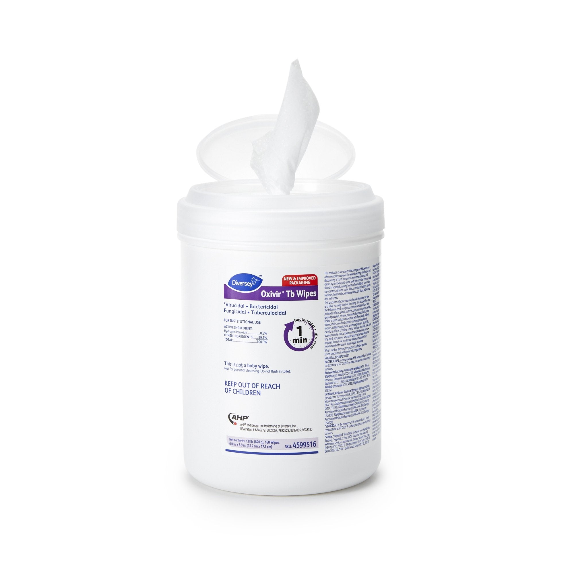Essendant Co/United Stationers Oxivir Tb Surface Disinfectant Wipes (1920/CS) 