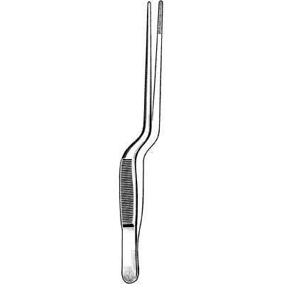 Merit Lucae Bayonet Ear Forceps - 5-1/2", Serrated - 98-182