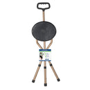 drive Aluminum Seat Cane, 34 – 38 Inch Height (Each)