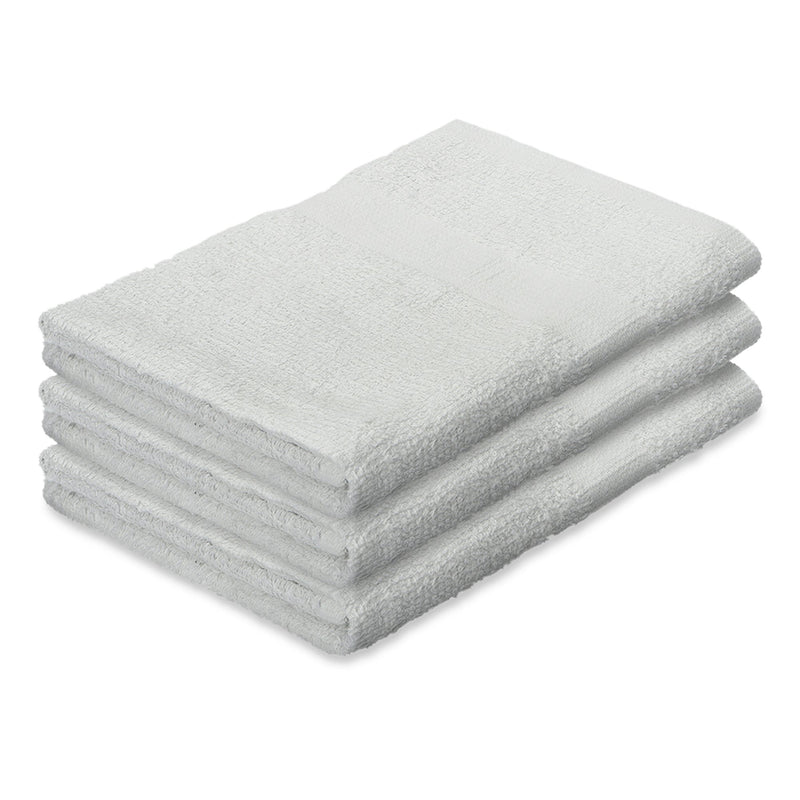 White Bath Towel, 20 x 40 Inch (Dozen)