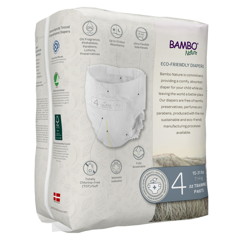 Bambo Nature Dream Training Pants, Size 4 (22/BG)